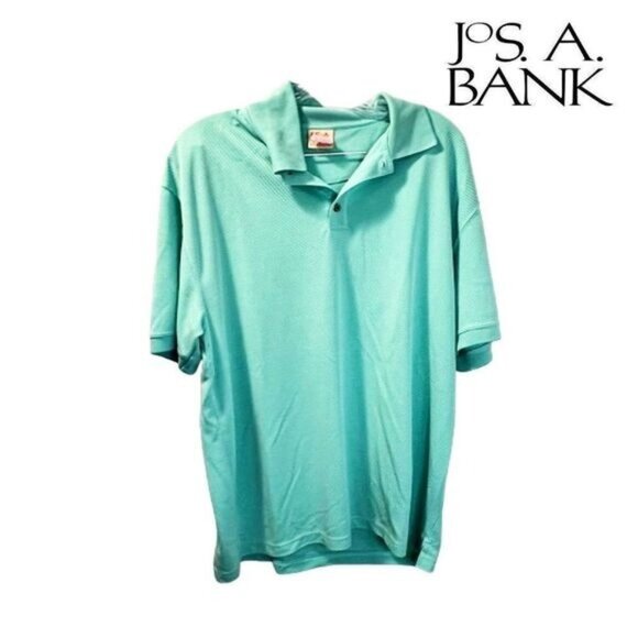 Jos. A. Bank Mens Polo Shirt Short Sleeve Sports Golf Tennis Pique T-Shirt - Picture 1 of 4